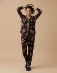 Dusky Garden - Elegant Pajama Set