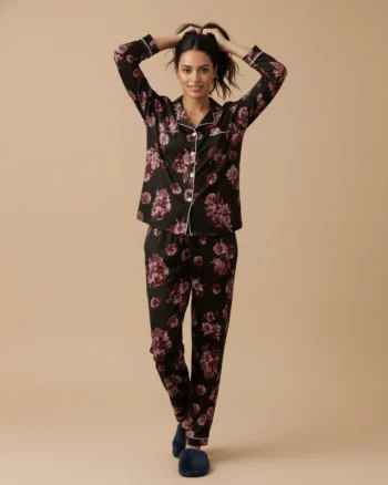 Dusky Garden - Elegant Pajama Set