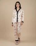 Moonlit Hearts - Soft Velvet Pajama Set
