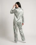 womens-green-satin-pajamas-full-front