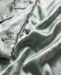 womens-green-satin-pajamas-full-front